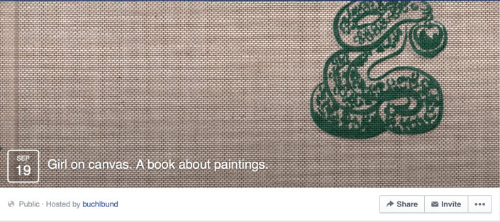 Pola Dwurnik Girl on Canvas at buch|bund in Berlin